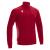 Beat Full Zip Sweathshirt RED S Fritidsjakke i børstet fleece - Unisex 