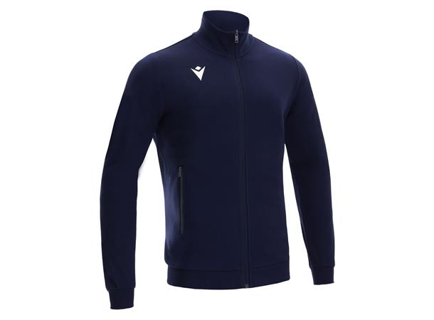 Beat Full Zip Sweathshirt NAV S Fritidsjakke i børstet fleece - Unisex 