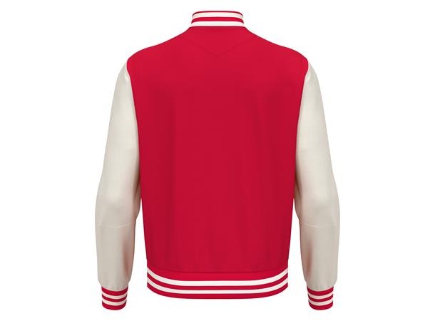 Fiddle varsity college RED/WHT XL Collegejakke - Unisex 