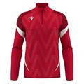 Starfall 1/4 zip RED/WHT XXS Treningstopp - Unisex